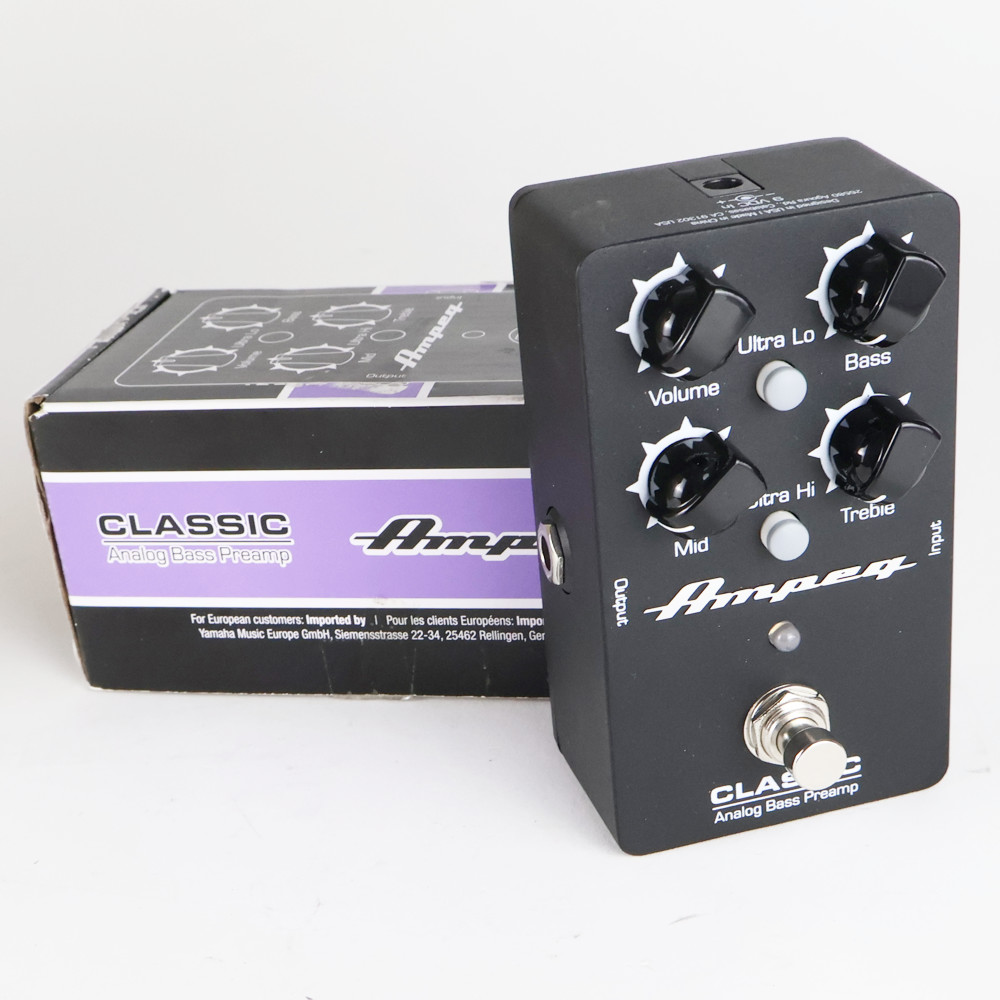 【中古】 Ampeg Classic Analog Bass Preamp ベース用プリアンプ