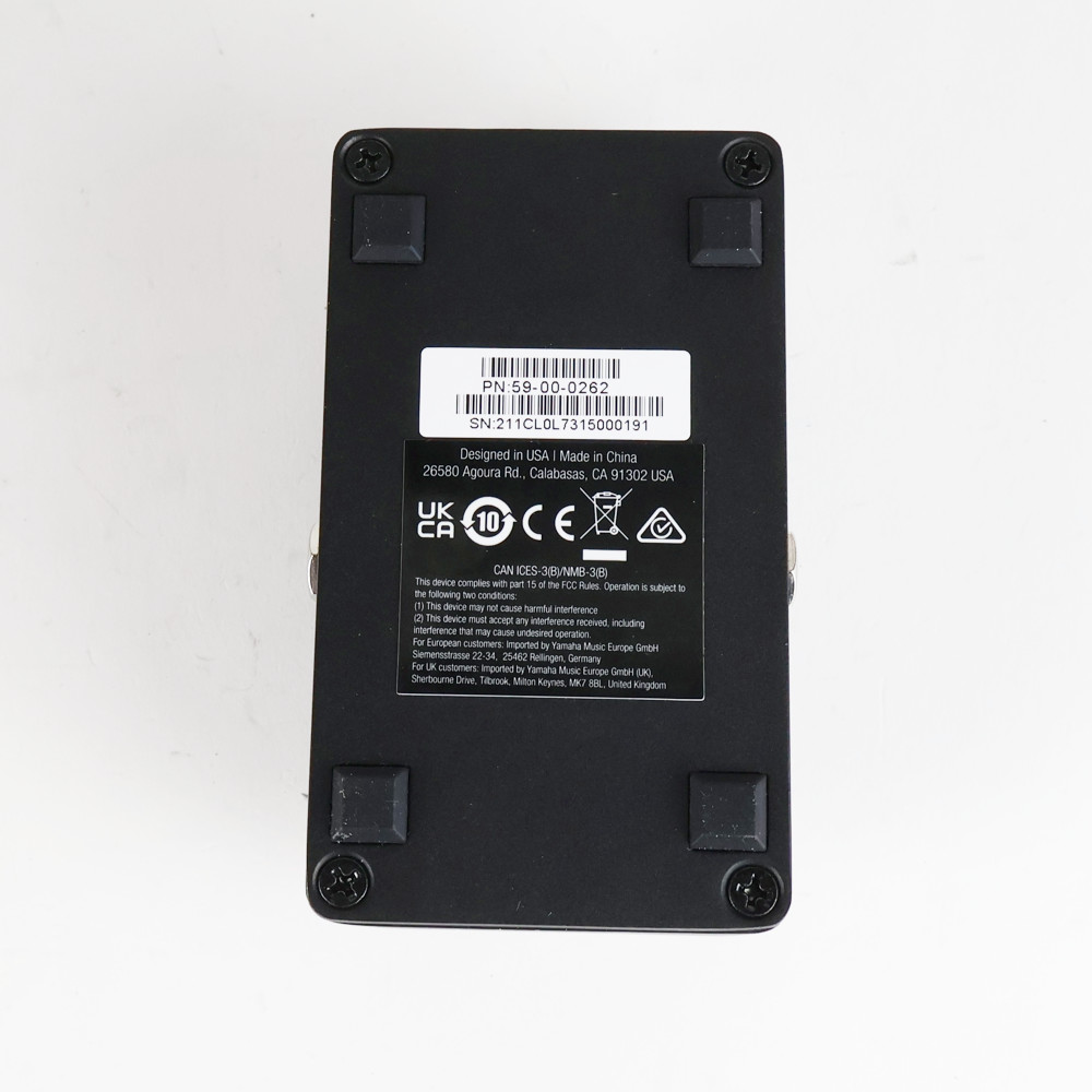 【中古】 Ampeg Classic Analog Bass Preamp ベース用プリアンプ 裏面