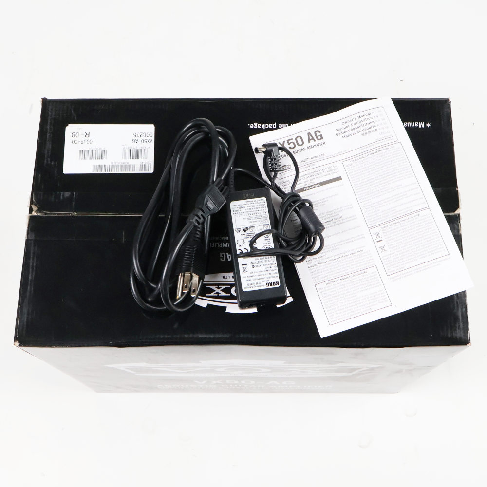 【中古】 VOX VX50-AG 小型アコースティックギターアンプ 付属品画像