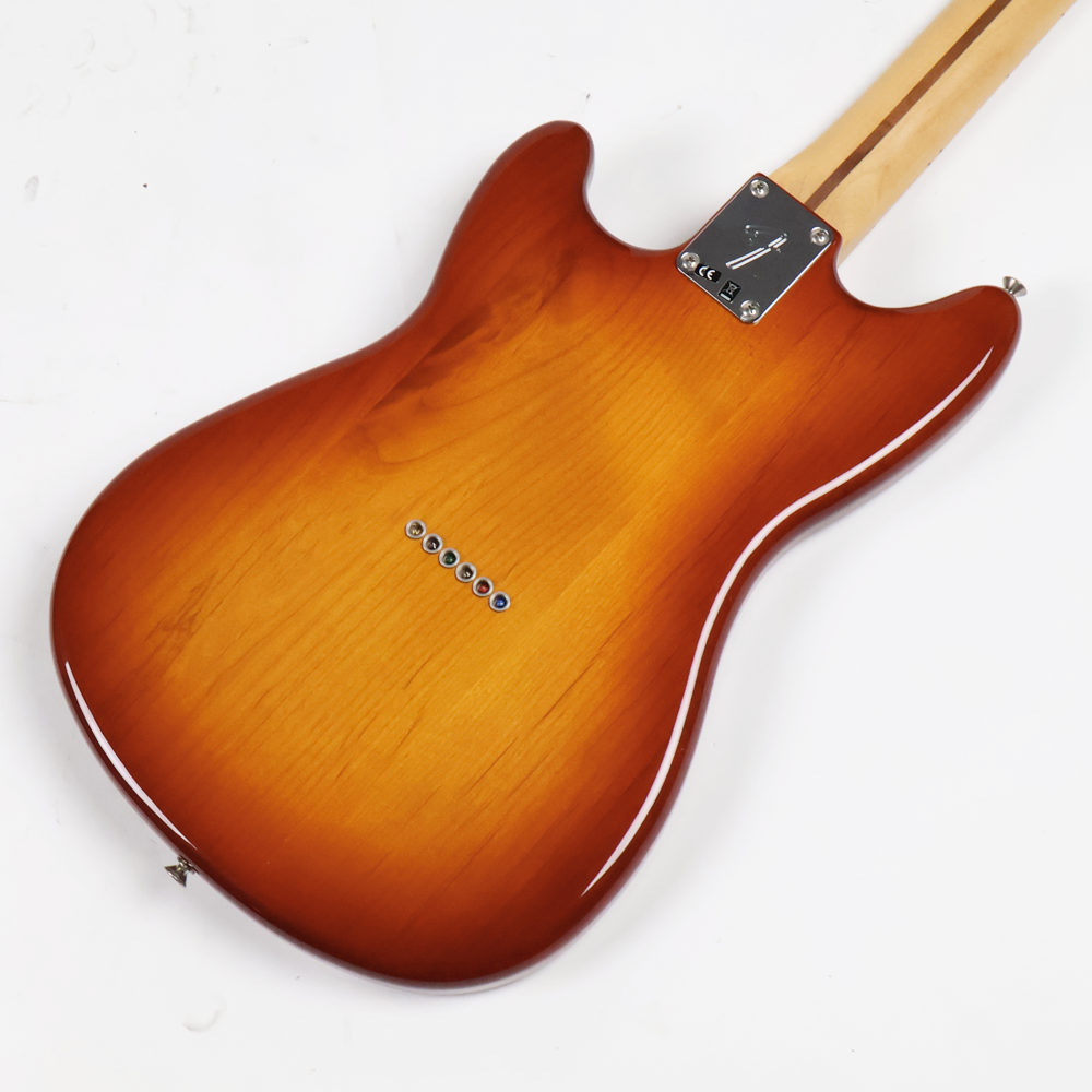 【中古】Fender フェンダー Player Duo-Sonic HS Maple Fingerboard Sienna Sunburst 2019年製 デュオソニック エレキギター ボディバック