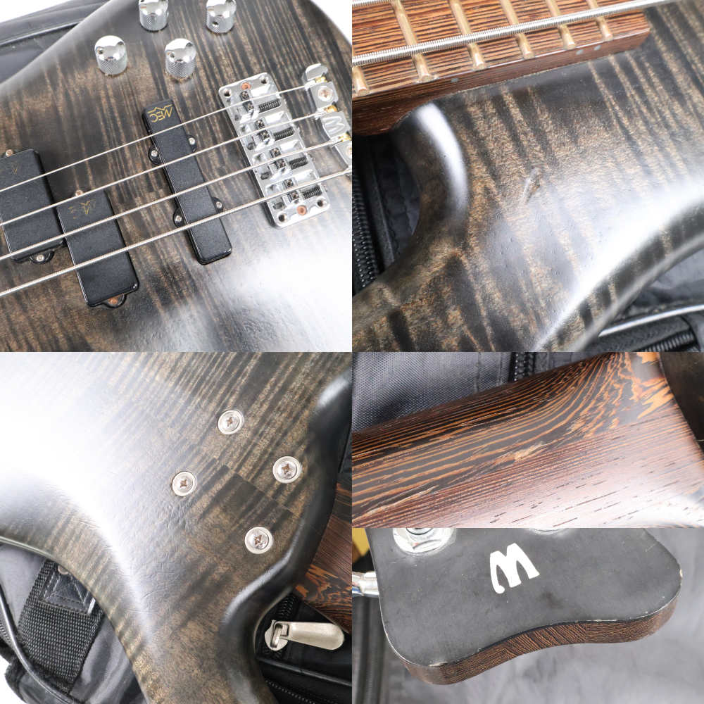 【中古】WARWICK ワーウィック Streamer LX 4st Nivrana Black Transparent Satin 2013年製 エレキベース 傷