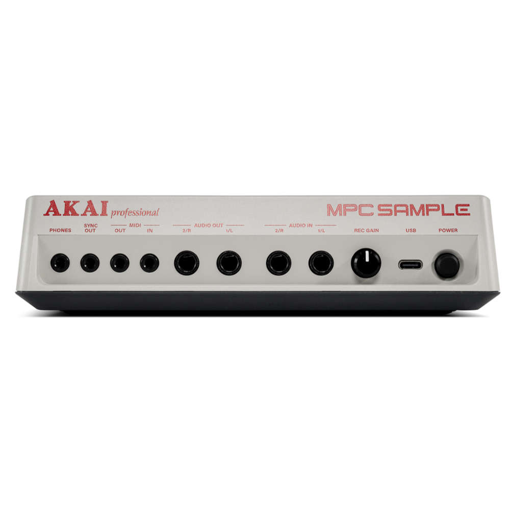 AKAI Professional アカイプロフェッショナル MPC Sample サンプラー シーケンサー エフェクトプロセッサー 入出力端子側