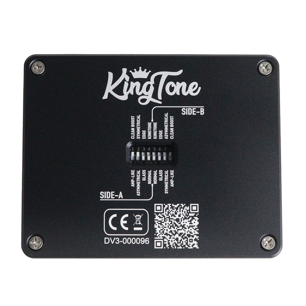 KING TONE GUITAR THE DUELLIST V3 ギターエフェクター 裏面