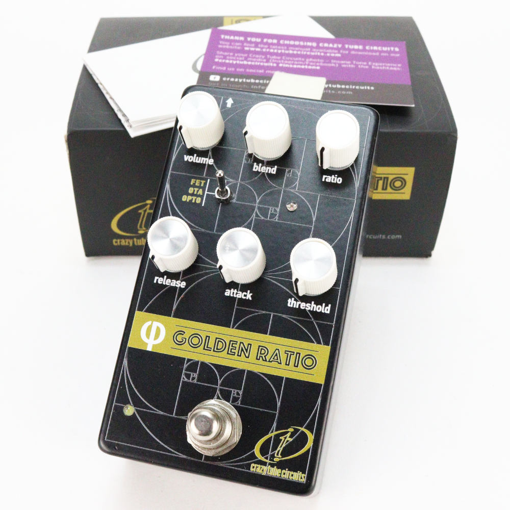 【中古】 コンプレッサー Crazy Tube Circuits Golden Ratio Phi V2