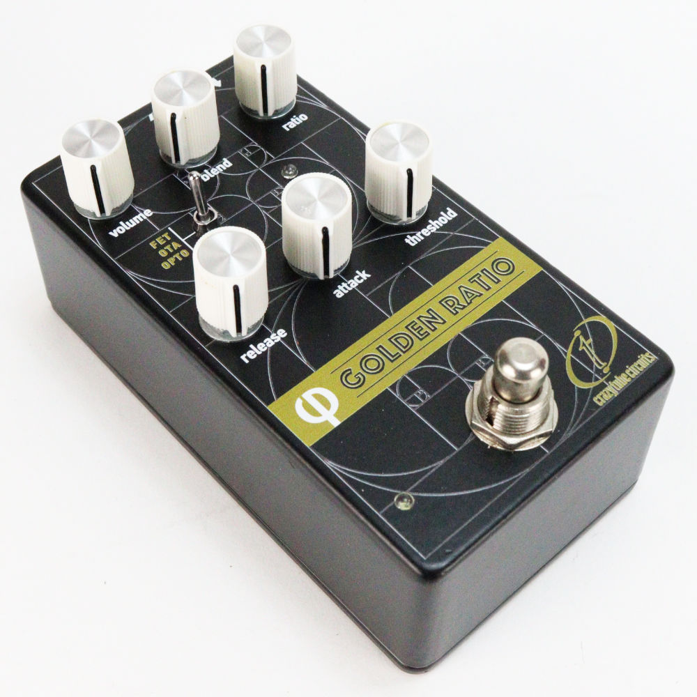 【中古】 コンプレッサー Crazy Tube Circuits Golden Ratio Phi V2 本体画像 斜め 2