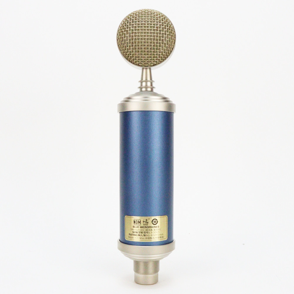 【中古】 マイク コンデンサーマイク Blue Microphones BLUEBIRD SL BM1200 ブルーバードSL マイクロフォン 本体画像 裏