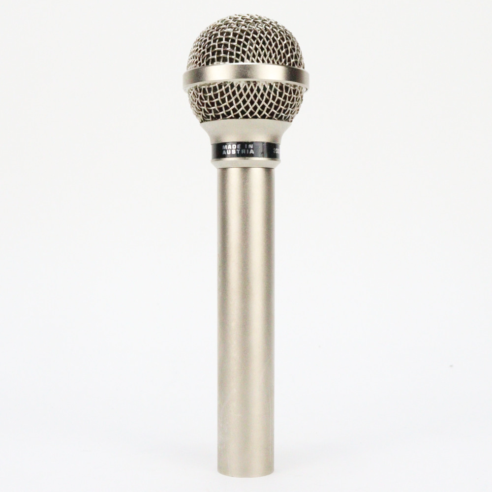 【中古】 ダイナミックマイク AKG D140E Made in Austria アカゲ 本体画像 裏