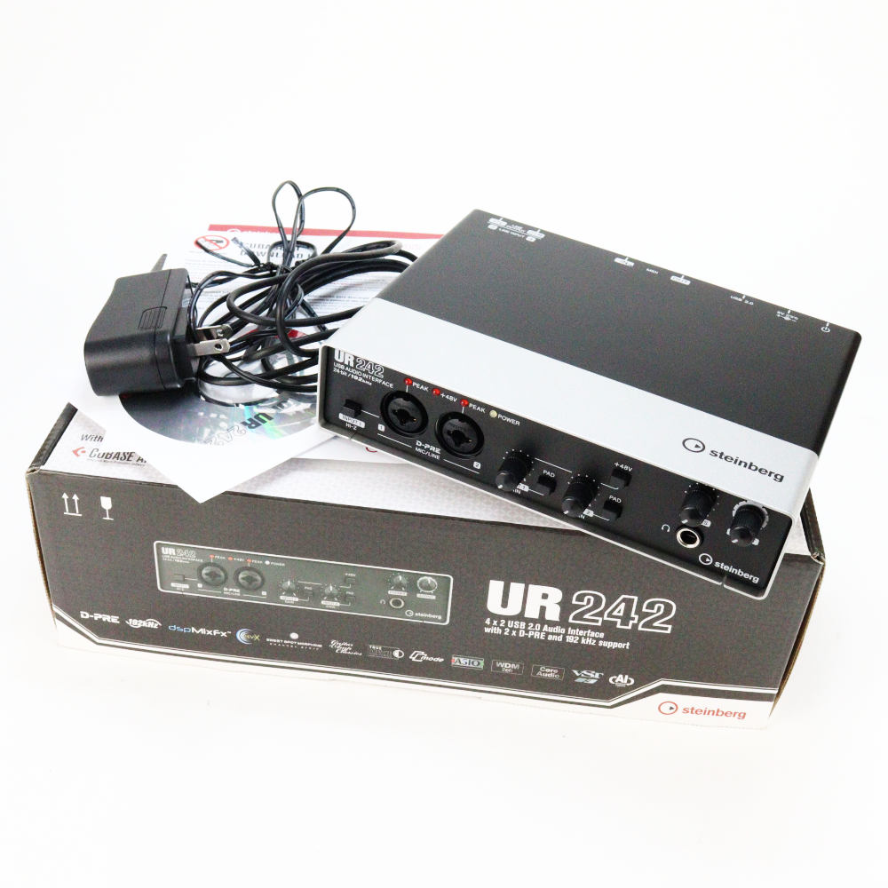 【中古】 オーディオインターフェース Steinberg スタインバーグ UR242 USBオーディオインターフェース