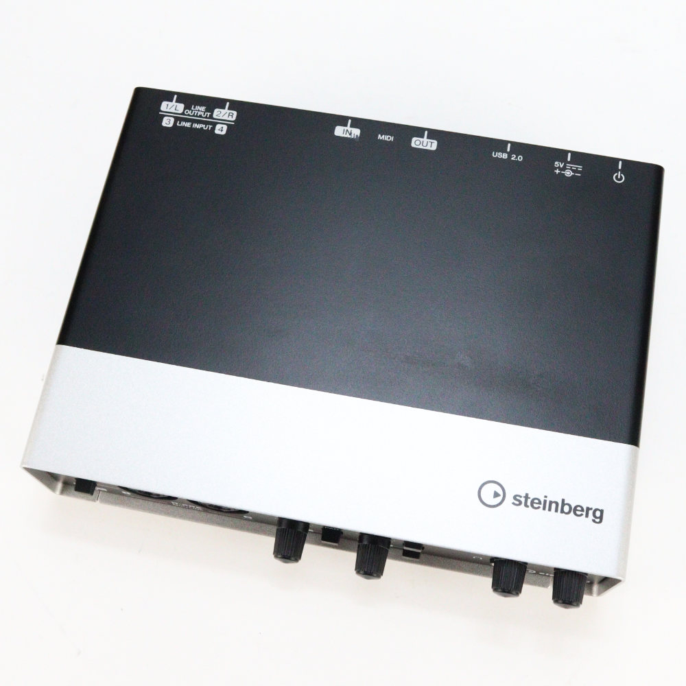 【中古】 オーディオインターフェース Steinberg スタインバーグ UR242 USBオーディオインターフェース 本体画像 上