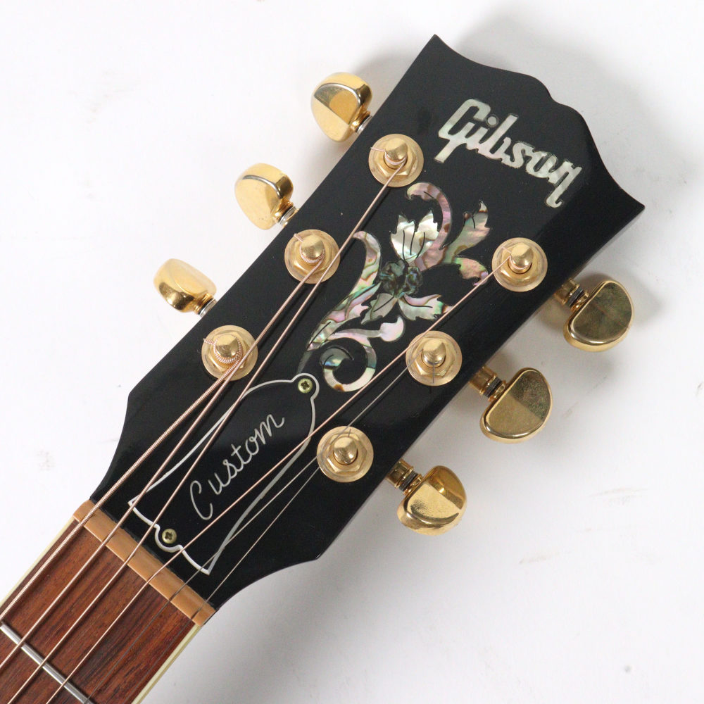 【中古】 アコースティックギター Gibson Custom Shop J-45 Custom Limited Edition Flower Inlay Vintage Sunburst 2019年製 ローズウッドバック＆サイド フラワーインレイ L.R.Baggs ANTHEMピックアップ搭載 詳細画像