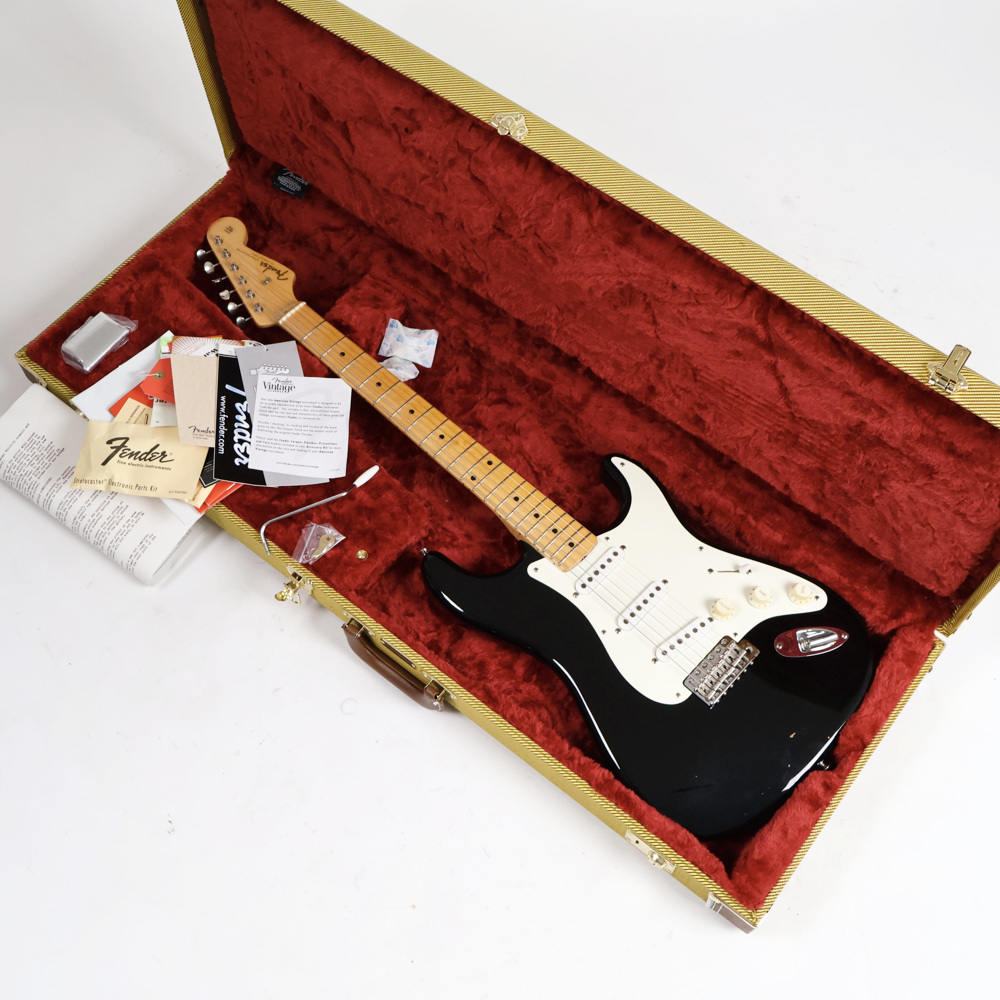 【中古】 Fender フェンダー American Vintage ’56 Stratocaster エレキギター 2016年製 アメビン ストラトキャスター ケース