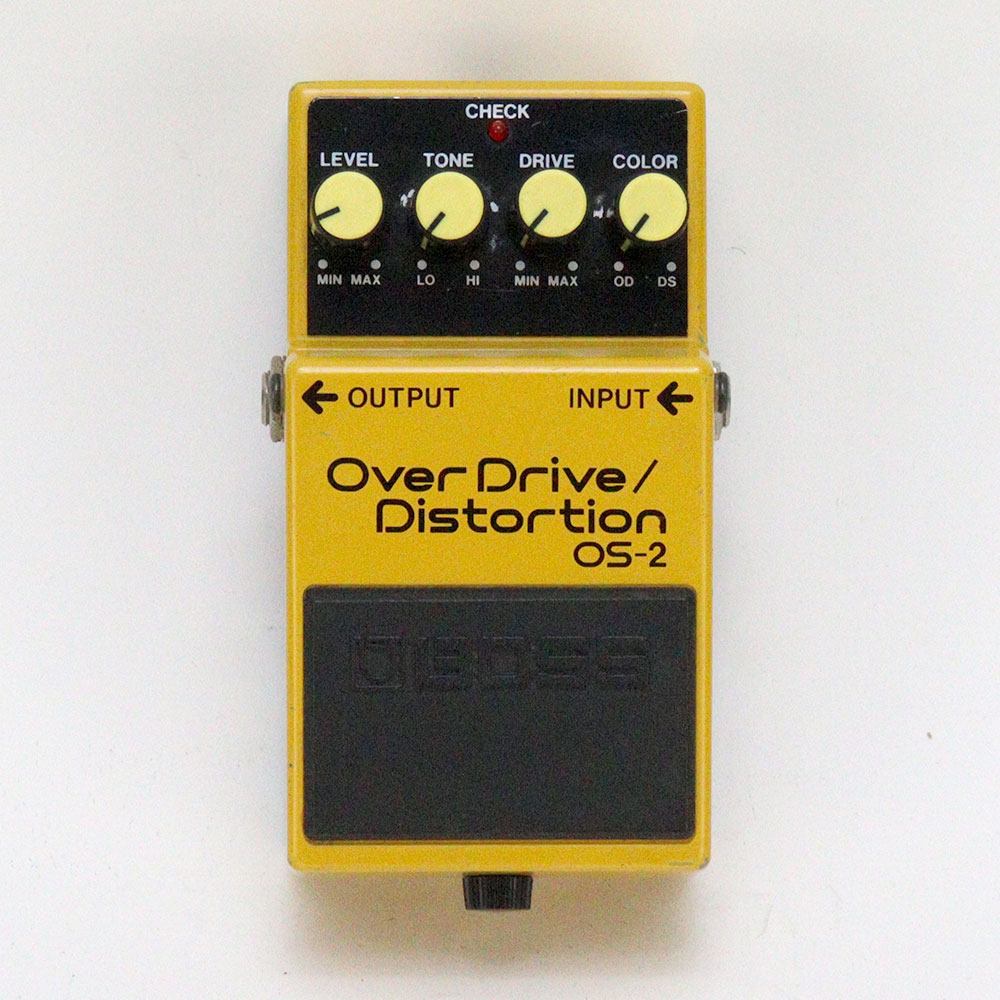 【中古】オーバードライブ ディストーション エフェクター BOSS OS-2 OverDrive Distortion ギターエフェクター