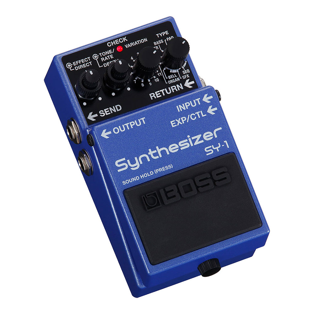 【訳あり】 BOSS SY-1 Synthesizer アウトレット ギターシンセサイザー エフェクター 全体