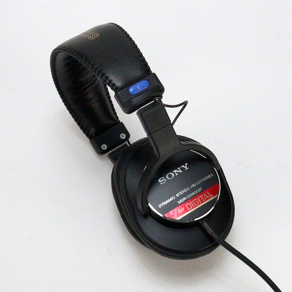 【中古】 ヘッドホン ソニー SONY MDR-CD900ST モニターヘッドホン 側面