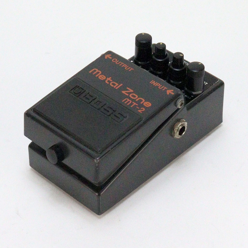 【中古】メタルゾーン エフェクター BOSS MT-2 Metal Zone ボス ギターエフェクター 全体