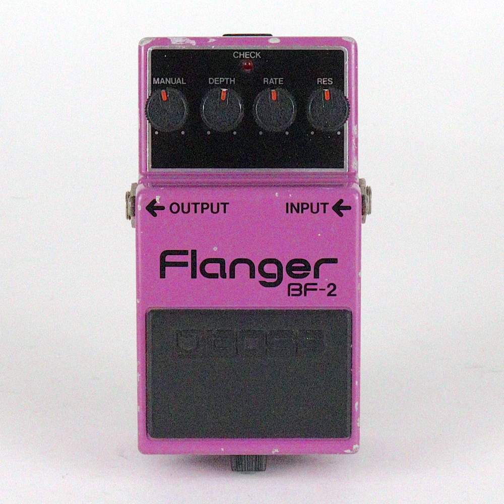 【中古】 フランジャー BOSS BF-2 Flanger Made in Japan Black Label ボス ギターエフェクター