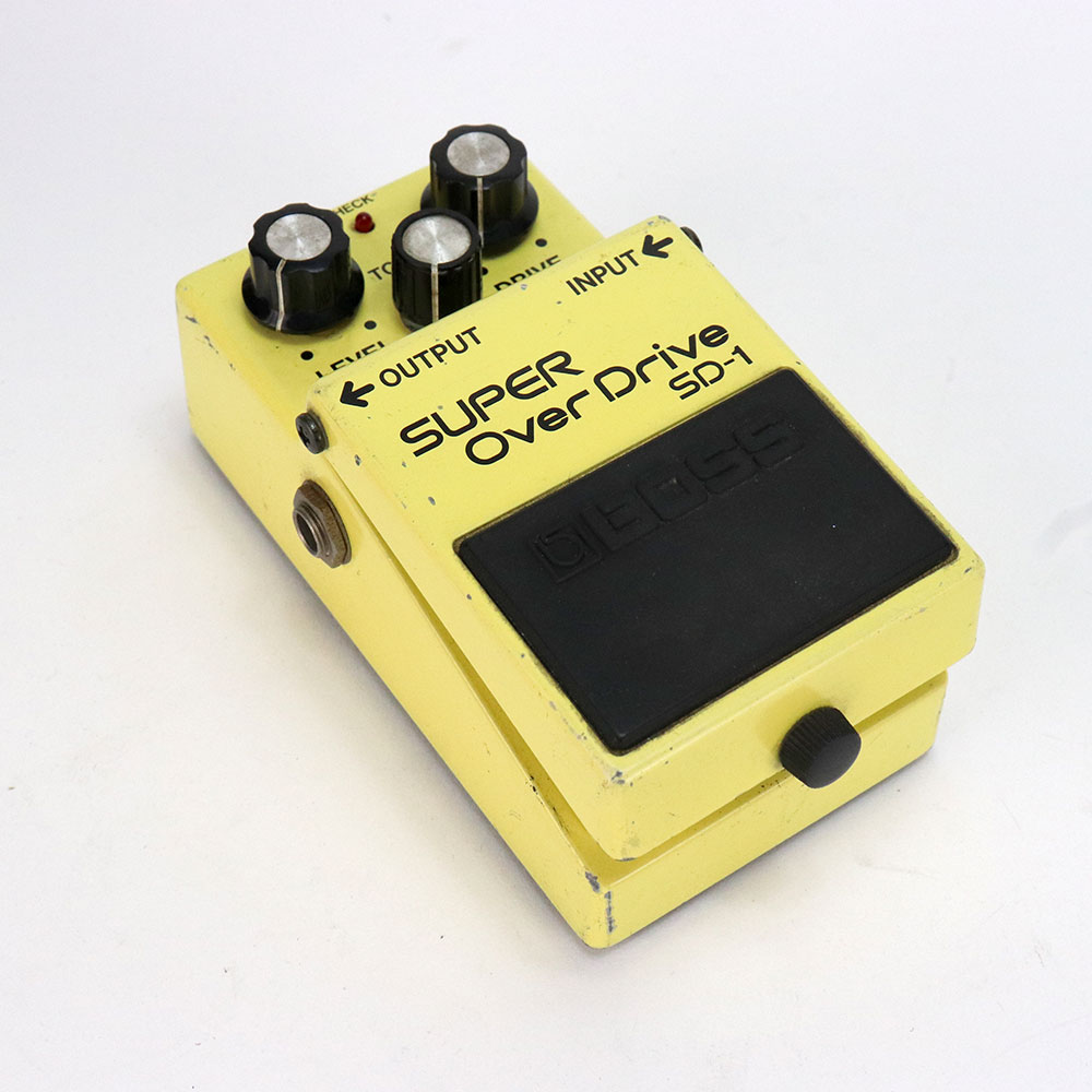 【中古】 スーパーオーバードライブ エフェクター BOSS SD-1 Super Over Drive Made in Japan ギターエフェクター 全体