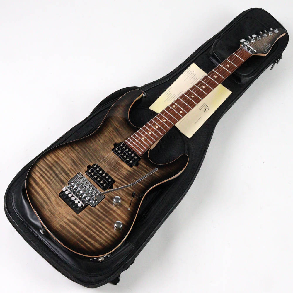 【中古】 エレキギター Suhr JST Modern Pro Floyd Rose Tran Charcoal Burst 2015年製 サー モダーンプロ フロイドローズ SSV/SSH Plusピックアップ搭載 パーフェロー指板
