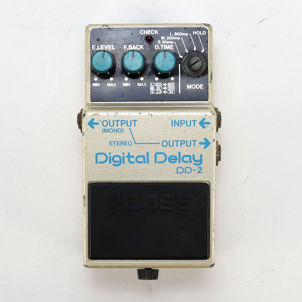 【中古】 デジタルディレイ エフェクター BOSS DD-2 Digital Delay Made in JAPAN ギターエフェクター