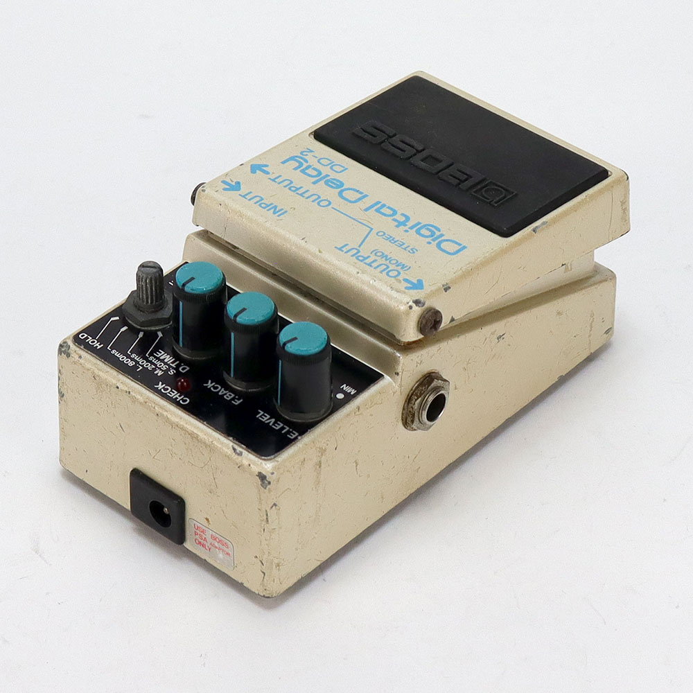 【中古】 デジタルディレイ エフェクター BOSS DD-2 Digital Delay Made in JAPAN ギターエフェクター 全体