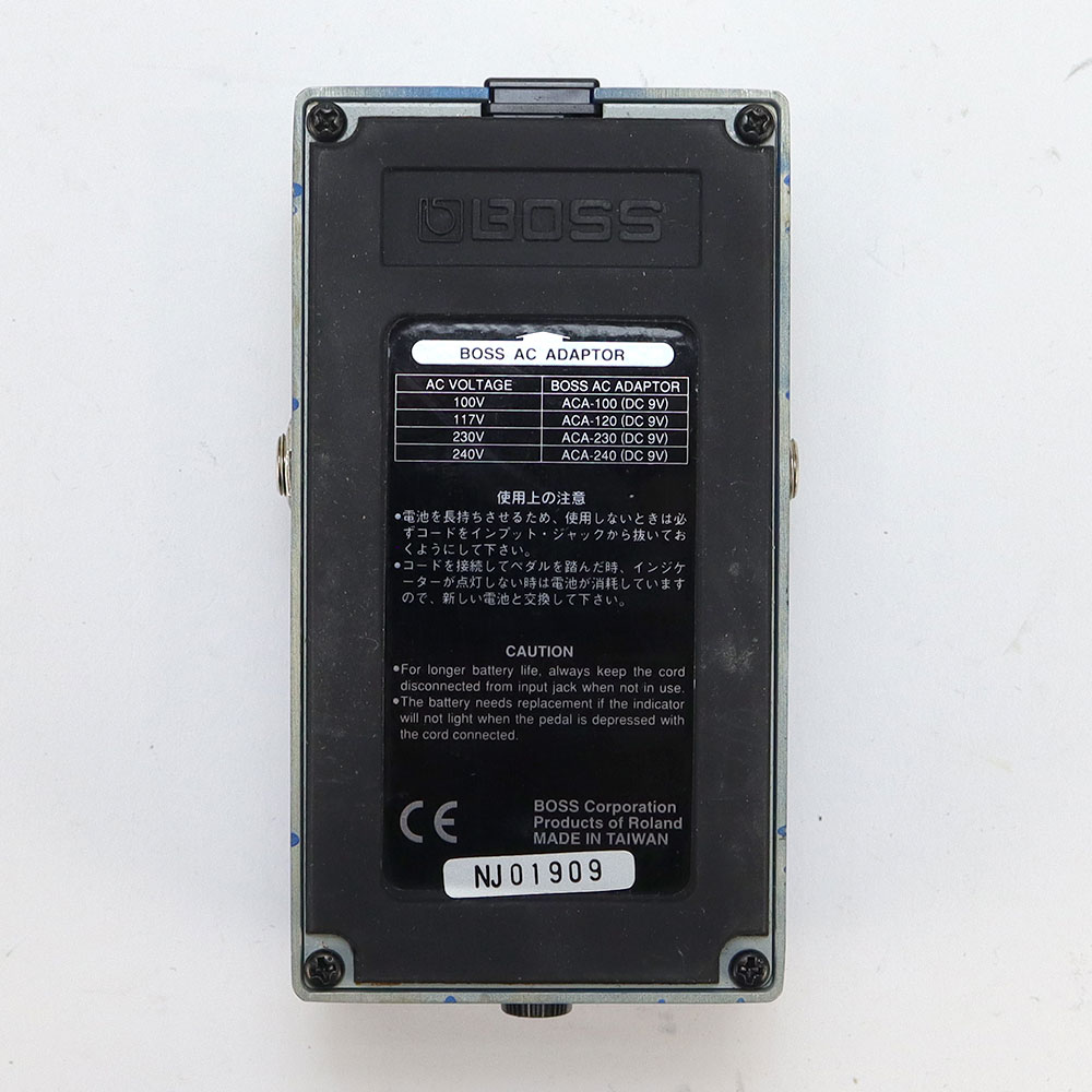 【中古】コンプレッサー エフェクター BOSS CS-3 Compression Sustainer ギターエフェクター 裏面
