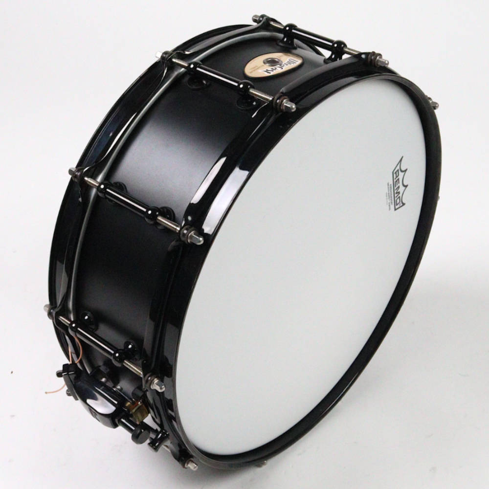 【中古】 スネアドラム パール  Pearl UCA1450/B ULTRACAST 14x5 旧仕様 ウルトラキャスト サイド