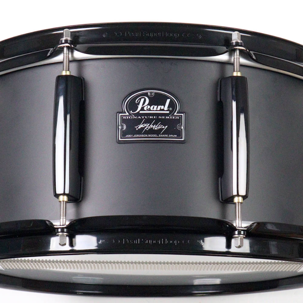 【中古】 スネアドラム パール Pearl JJ1365N Joey Jordison Signature Snare 13x6.5 スネアドラム ラベル
