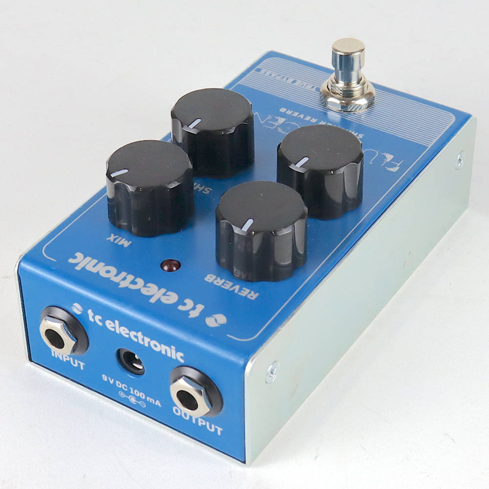 【中古】 tc electronic FLUORESCENCE SHIMMER REVERB リバーブ エフェクター 左サイド