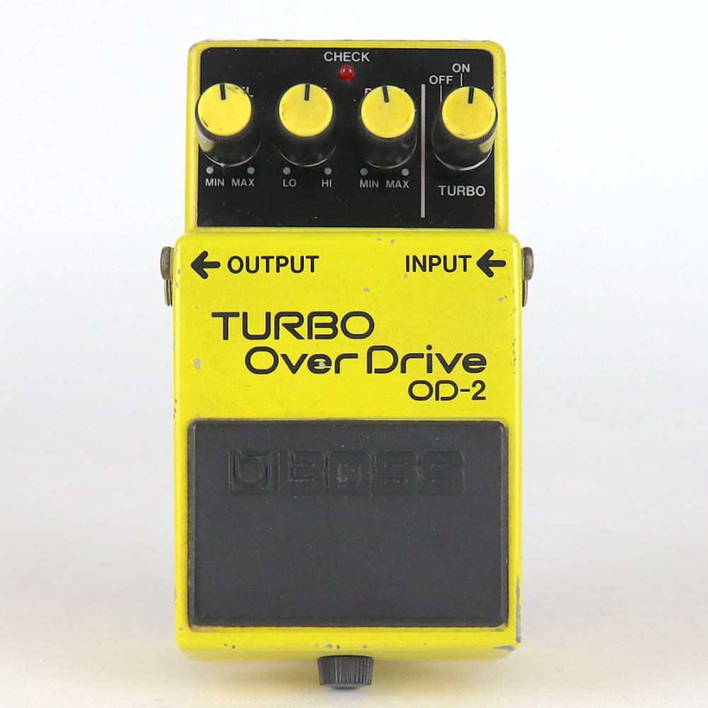 【中古】ターボオーバードライブ エフェクター BOSS OD-2 TURBO OverDrive Made in Japan ボス ギターエフェクター