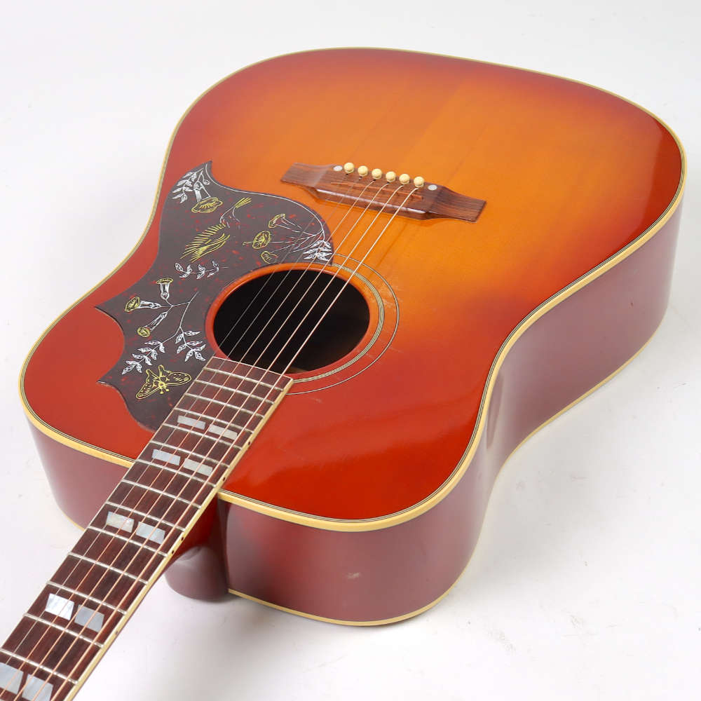 【中古】 アコースティックギター Gibson Early 60s Humming Bird Heritage Cherry 1997年製 ギブソン ハミングバード ネックジョイント側