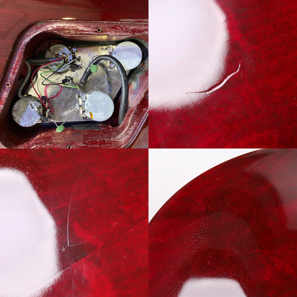 【中古】 エレキギター Gibson Les Paul Studio Wine Red 1998年製 ギブソン レスポールスタジオ ワインレッド 傷など