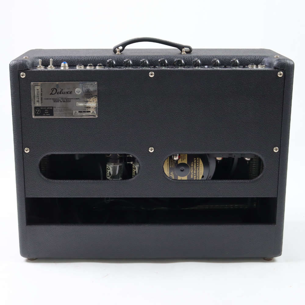 【中古】 ギターアンプ Fender Hot Rod Deluxe BK フェンダー ホットロッドデラックス 真空管アンプ 背面