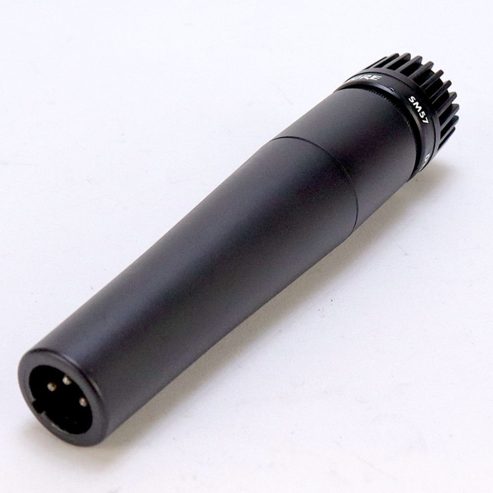 【中古】 マイク ダイナミックマイク 楽器用 SHURE SM57 シュアー 57 ゴーナナ シュア ハンドル側