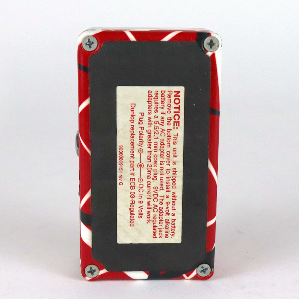 【中古】 フェイザー ギターエフェクター MXR EVH PHASE90 エフェクター ヴァン・ヘイレンシグネイチャー フェイズ90 裏面