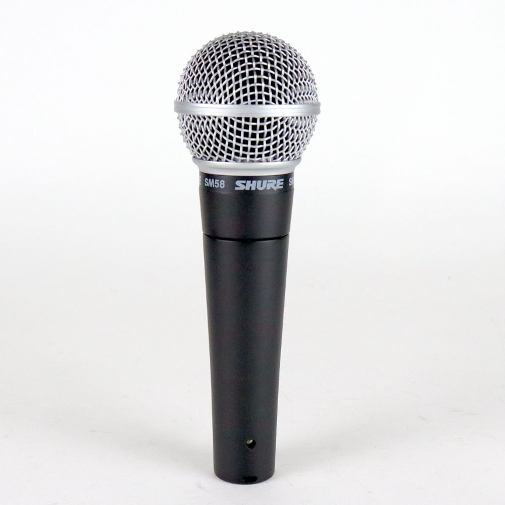 【中古】 マイク ダイナミックマイク ボーカル用 SHURE SM58 シュアー 58 ゴッパ シュア 背面