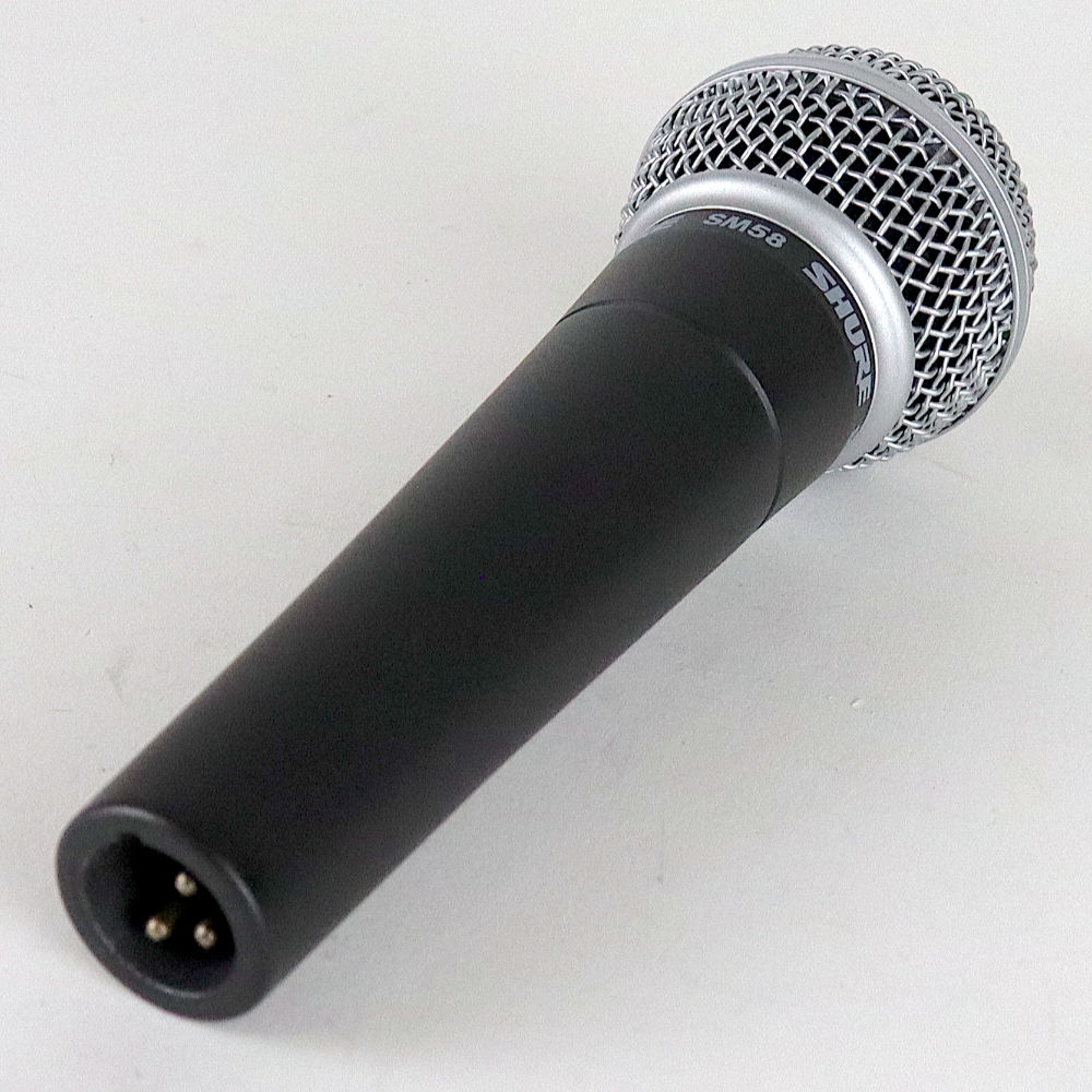 【中古】 マイク ダイナミックマイク ボーカル用 SHURE SM58 シュアー 58 ゴッパ シュア ハンドル側