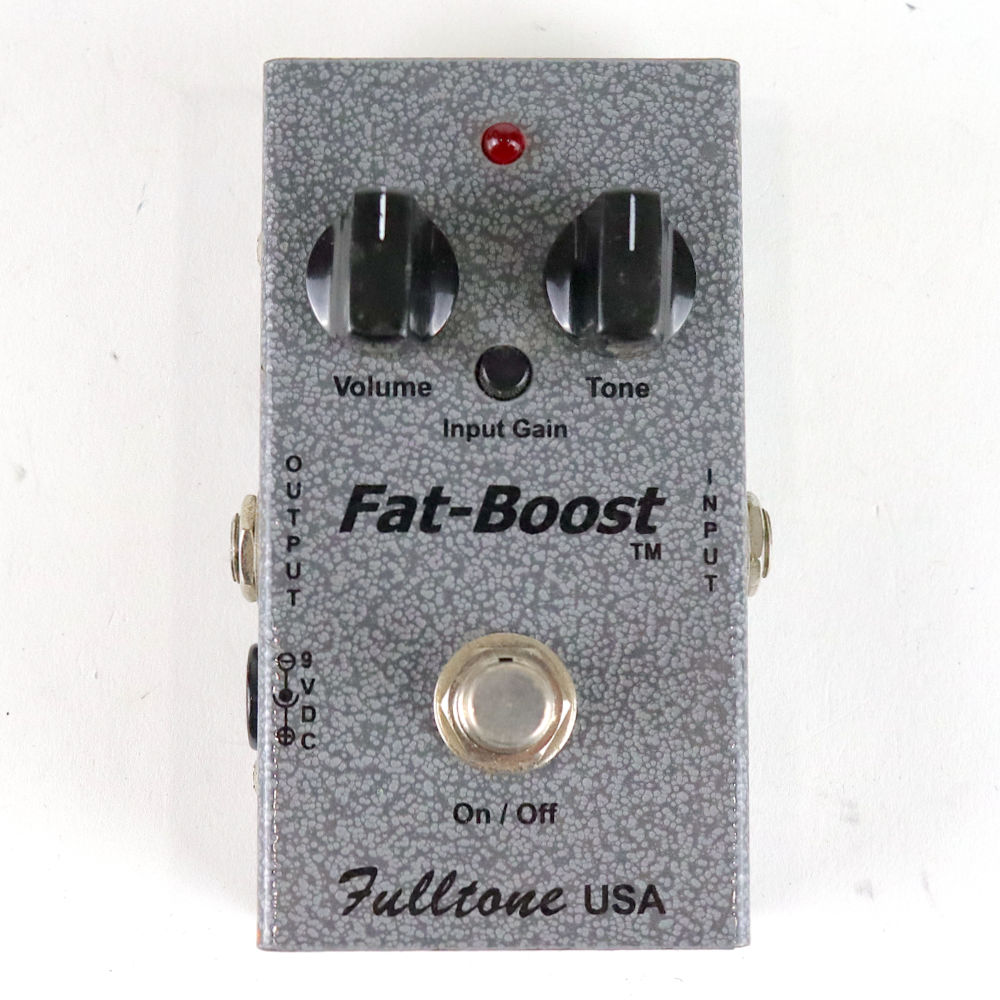 【中古】 Fulltone フルトーン Fat-Boost V1 ブースター ギターエフェクター