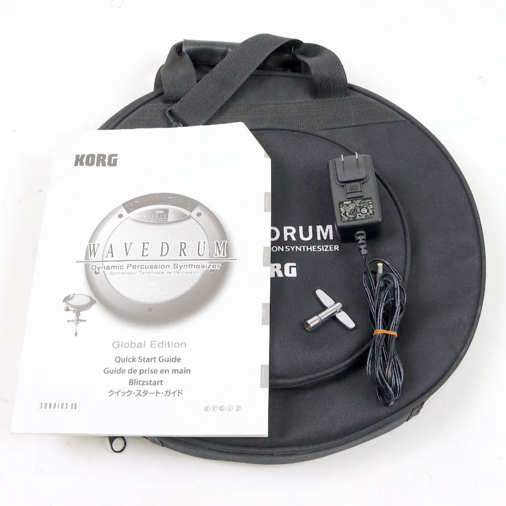 【中古】 KORG WAVEDRUM Global Edition WD-X-GLB コルグ ウェーブドラム グローバルエディション 付属品