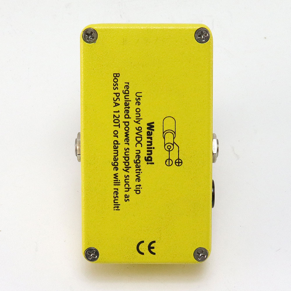 【中古】ブースター エフェクター Xotic AC Booster ギターエフェクター エキゾチック 裏面