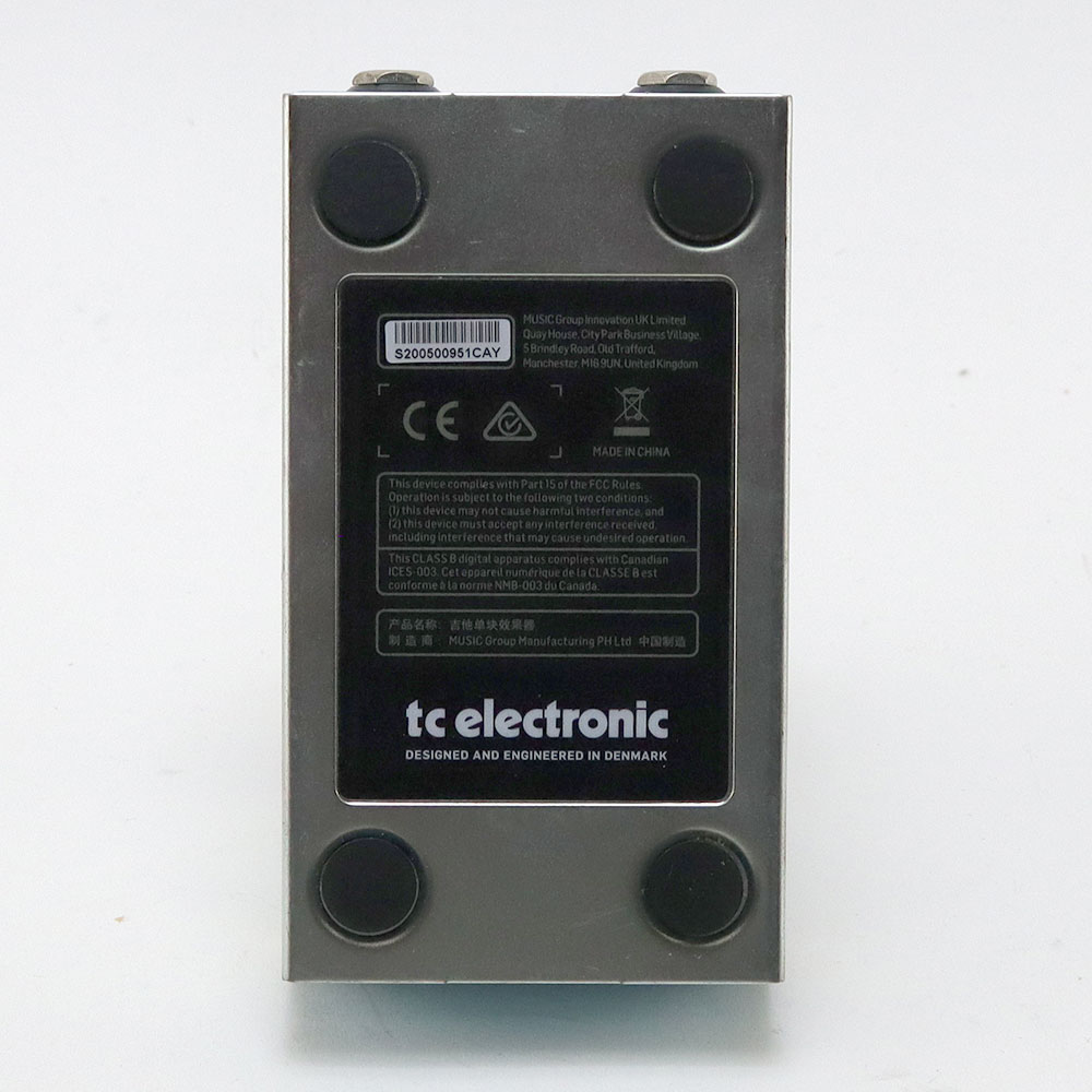 【中古】リバーブ TCエレクトロニック tc electronic Skysurfer Reverb ギターエフェクター 裏面