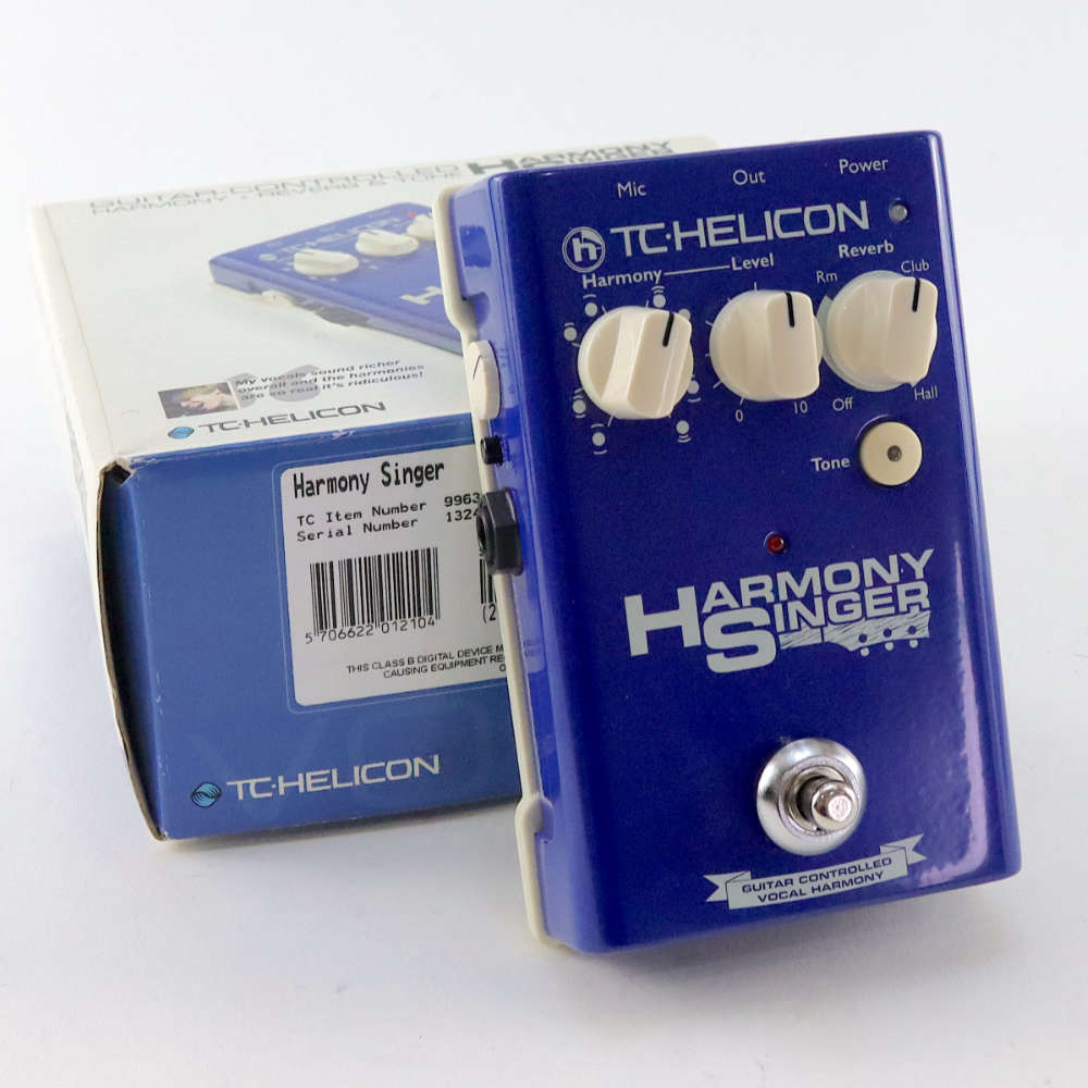 【中古】 TC-HELICON HARMONY SINGER 1 ボーカルエフェクター ハーモニーシンガー TCヘリコン