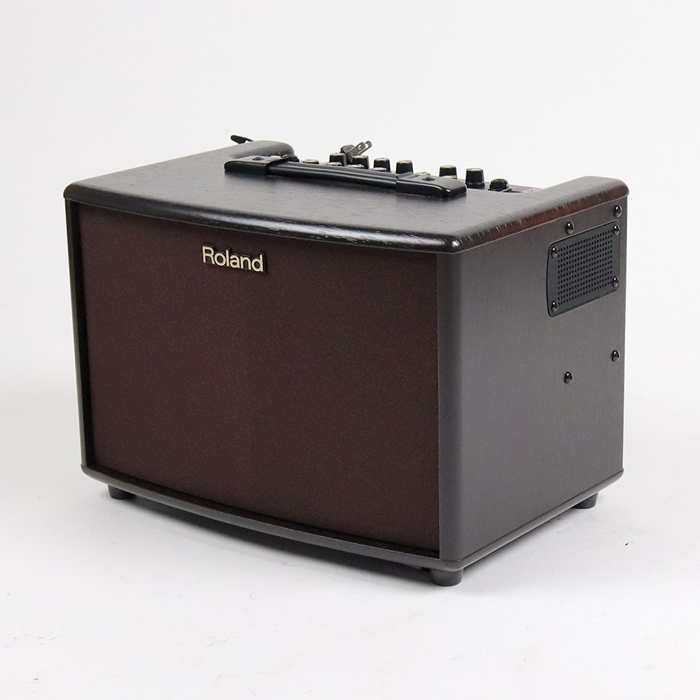 【中古】 アコギアンプ ローランド ROLAND AC-60-RW アコースティックギター用アンプ アコギアンプ ローズウッド調 全体