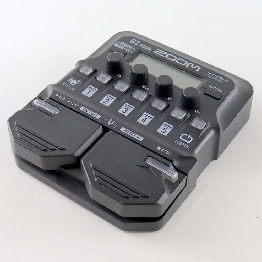 【中古】 ズーム ZOOM G1 FOUR ギターマルチエフェクター 右サイド