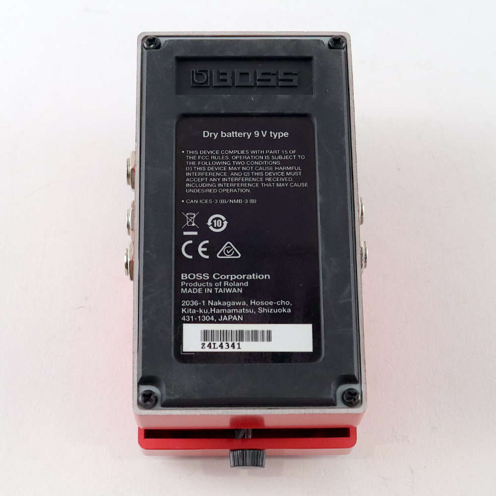 【中古】 ループステーション エフェクター BOSS RC-1 Loop Station ボス ギターエフェクター 裏面