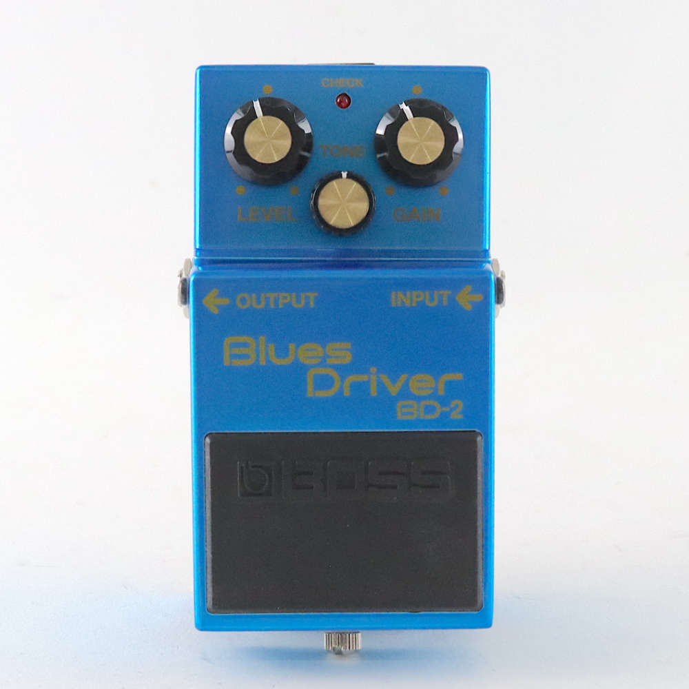 【中古】 オーバードライブ エフェクター BOSS ボス BD-2-B50A ブルースドライバー ギターエフェクター BOSSブランド設立50周年記念モデル 正面
