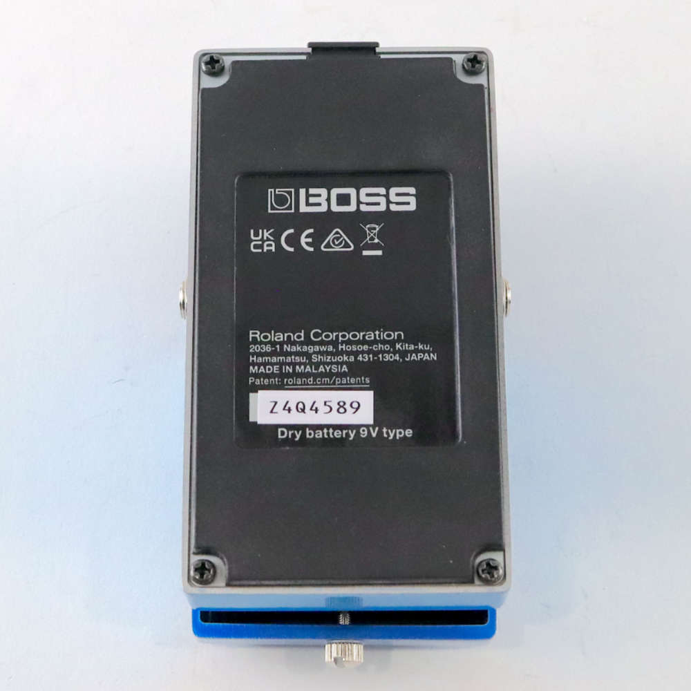 【中古】 オーバードライブ エフェクター BOSS ボス BD-2-B50A ブルースドライバー ギターエフェクター BOSSブランド設立50周年記念モデル 裏面