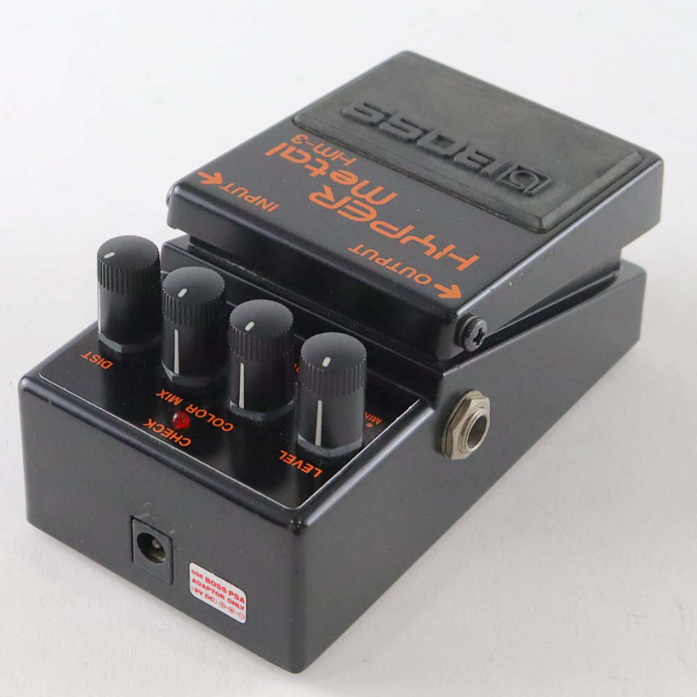 【中古】 ハイパーメタル BOSS HM-3 HYPER Metal ギターエフェクター ディストーション 左サイド