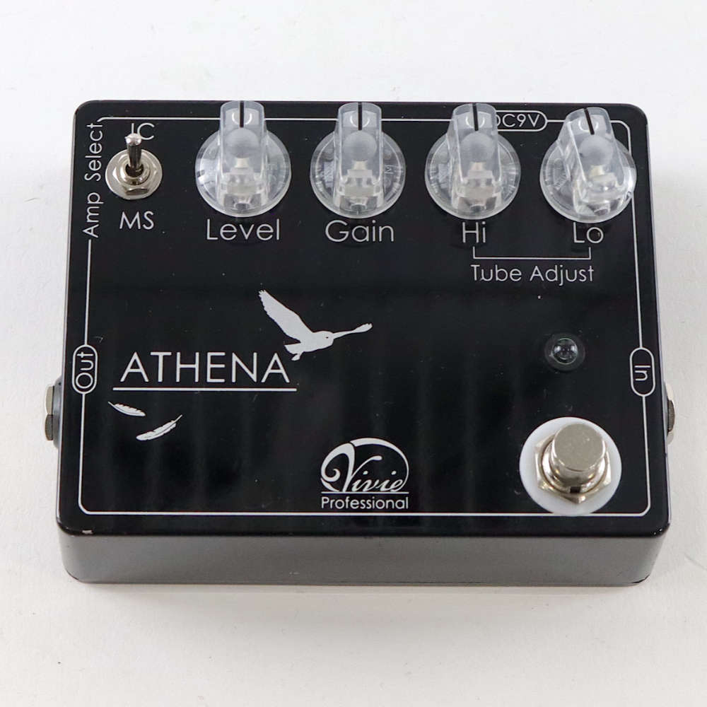 【中古】 オーバードライブ Vivie ATHENA ギターエフェクター ヴィヴィー アティーナ アシーナ アテナ