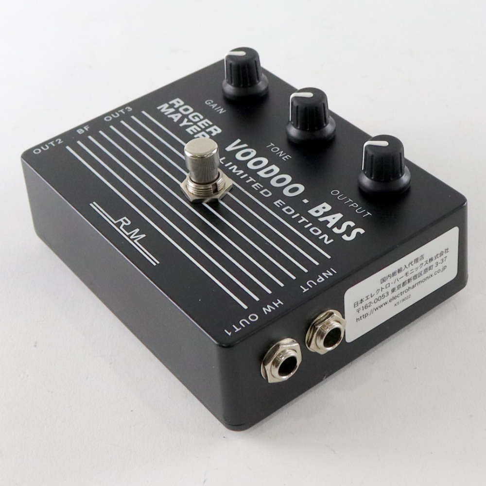 【中古】 ベースオーバードライブ ロジャーメイヤー ROGER MAYER VOODOO-BASS ブードゥーベース ファズ 右サイド