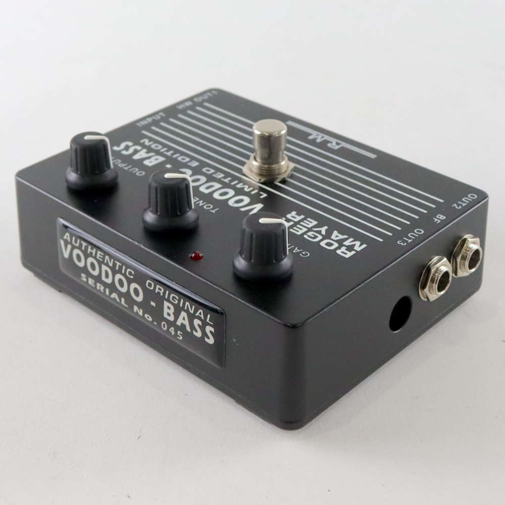 【中古】 ベースオーバードライブ ロジャーメイヤー ROGER MAYER VOODOO-BASS ブードゥーベース ファズ 左サイド